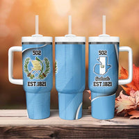 Guatemala Independence Day Tumbler With Handle Since 1821 September 15 - Wonder Print Shop