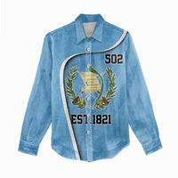 Guatemala Independence Day Women Casual Shirt Since 1821 September 15 - Wonder Print Shop