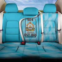 Honduras Independence Day Back Car Seat Cover Since 1821 September 15 - Wonder Print Shop