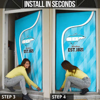 Honduras Independence Day Door Cover Since 1821 September 15 - Wonder Print Shop