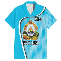 Honduras Independence Day Family Matching Puletasi and Hawaiian Shirt Since 1821 September 15 - Wonder Print Shop
