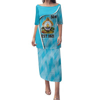 Honduras Independence Day Family Matching Puletasi and Hawaiian Shirt Since 1821 September 15 - Wonder Print Shop