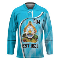 Honduras Independence Day Hockey Jersey Since 1821 September 15 - Wonder Print Shop