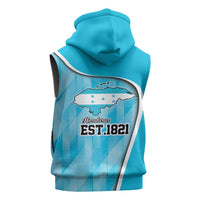 Honduras Independence Day Sleeveless Zip Hoodie Since 1821 September 15 - Wonder Print Shop