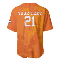 Custom Netherlands Soccer Baseball Jersey Nederlands Vrouwenvoetbalelftal Go World Cup 2023 LT9 - Wonder Print Shop