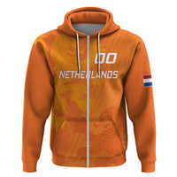 Custom Netherlands Soccer Hoodie Nederlands Vrouwenvoetbalelftal Go World Cup 2023 - Wonder Print Shop