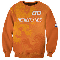Custom Netherlands Soccer Sweatshirt Nederlands Vrouwenvoetbalelftal Go World Cup 2023 - Wonder Print Shop