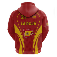 Custom Spain Soccer Hoodie Go World Cup 2023 Sporty Style - Wonder Print Shop