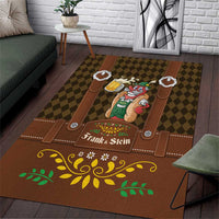 Frank & Stein Oktoberfest Area Rug Beer Festival German Bavarian - Wonder Print Shop
