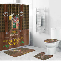 Frank & Stein Oktoberfest Bathroom Set Beer Festival German Bavarian - Wonder Print Shop
