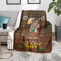 Frank & Stein Oktoberfest Blanket Beer Festival German Bavarian - Wonder Print Shop