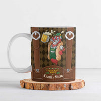 Frank & Stein Oktoberfest Ceramic Mug Beer Festival German Bavarian - Wonder Print Shop