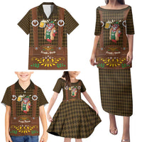 Frank & Stein Oktoberfest Family Matching Puletasi and Hawaiian Shirt Beer Festival German Bavarian - Wonder Print Shop