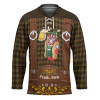 Frank & Stein Oktoberfest Hockey Jersey Beer Festival German Bavarian - Wonder Print Shop