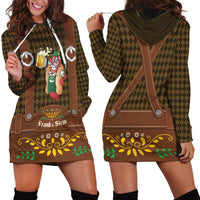 Frank & Stein Oktoberfest Hoodie Dress Beer Festival German Bavarian - Wonder Print Shop