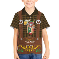 Frank & Stein Oktoberfest Kid Hawaiian Shirt Beer Festival German Bavarian - Wonder Print Shop