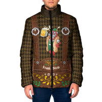 Frank & Stein Oktoberfest Padded Jacket Beer Festival German Bavarian - Wonder Print Shop