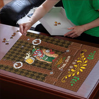 Frank & Stein Oktoberfest Puzzle Beer Festival German Bavarian - Wonder Print Shop