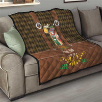 Frank & Stein Oktoberfest Quilt Beer Festival German Bavarian - Wonder Print Shop