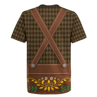 Frank & Stein Oktoberfest Rugby Jersey Beer Festival German Bavarian - Wonder Print Shop