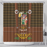 Frank & Stein Oktoberfest Shower Curtain Beer Festival German Bavarian - Wonder Print Shop