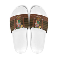 Frank & Stein Oktoberfest Slide Sandals Beer Festival German Bavarian - Wonder Print Shop