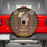 Frank & Stein Oktoberfest Spare Tire Cover Beer Festival German Bavarian - Wonder Print Shop