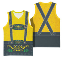 Lederhosen Oktoberfest Basketball Jersey Bavarian Beer Time - Wonder Print Shop