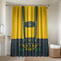 Lederhosen Oktoberfest Bathroom Set Bavarian Beer Time - Wonder Print Shop