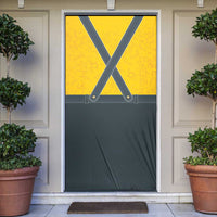 Lederhosen Oktoberfest Door Cover Bavarian Beer Time - Wonder Print Shop