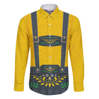 Lederhosen Oktoberfest Family Matching Puletasi and Hawaiian Shirt Bavarian Beer Time - Wonder Print Shop