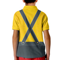 Lederhosen Oktoberfest Kid Polo Shirt Bavarian Beer Time - Wonder Print Shop