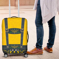 Lederhosen Oktoberfest Luggage Cover Bavarian Beer Time - Wonder Print Shop