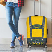Lederhosen Oktoberfest Luggage Cover Bavarian Beer Time - Wonder Print Shop