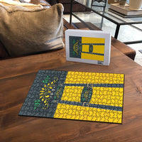 Lederhosen Oktoberfest Puzzle Bavarian Beer Time - Wonder Print Shop