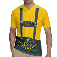 Lederhosen Oktoberfest Rugby Jersey Bavarian Beer Time - Wonder Print Shop