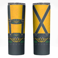 Lederhosen Oktoberfest Skinny Tumbler Bavarian Beer Time - Wonder Print Shop