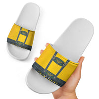 Lederhosen Oktoberfest Slide Sandals Bavarian Beer Time - Wonder Print Shop