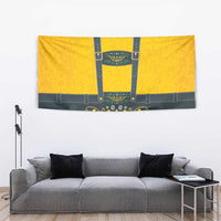 Lederhosen Oktoberfest Tapestry Bavarian Beer Time - Wonder Print Shop