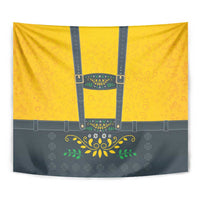 Lederhosen Oktoberfest Tapestry Bavarian Beer Time - Wonder Print Shop