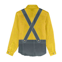 Lederhosen Oktoberfest Women Casual Shirt Bavarian Beer Time - Wonder Print Shop