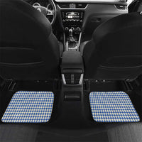 Lederhosen Oktoberfest Car Mats Blue Edelweiss Floral Polka Dots - Wonder Print Shop
