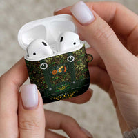 Lederhosen Oktoberfest AirPods Case Hops And Malt Pattern - Wonder Print Shop