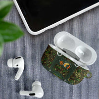 Lederhosen Oktoberfest AirPods Case Hops And Malt Pattern - Wonder Print Shop