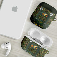 Lederhosen Oktoberfest AirPods Case Hops And Malt Pattern - Wonder Print Shop