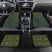 Lederhosen Oktoberfest Car Mats Hops And Malt Pattern - Wonder Print Shop
