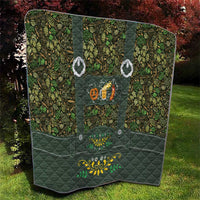 Lederhosen Oktoberfest Quilt Hops And Malt Pattern - Wonder Print Shop