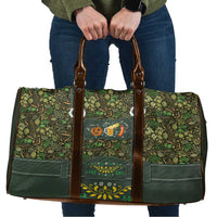 Lederhosen Oktoberfest Travel Bag Hops And Malt Pattern - Wonder Print Shop