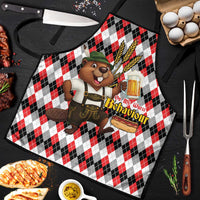 Oktoberfest Beaver Apron On My Wurst Behaviour - Wonder Print Shop