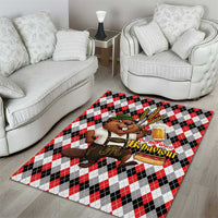 Oktoberfest Beaver Area Rug On My Wurst Behaviour - Wonder Print Shop